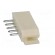 Wire-board | socket | male | A2506 | 2.5mm | PIN: 5 | THT | 250V | 3A | tinned image 7