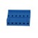 Plug | wire-board | female | HE14 | 2.54mm | PIN: 6 | w/o contacts paveikslėlis 9