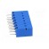 Socket | wire-board | female | DUBOX | 2.54mm | PIN: 14 | THT | 2A | straight paveikslėlis 7