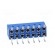 Socket | PCB to PCB | female | Dubox® | 2.54mm | PIN: 14 | THT | 2A | blue image 5