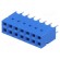 Socket | PCB to PCB | female | Dubox® | 2.54mm | PIN: 14 | THT | 2A | blue image 1