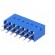 Socket | PCB to PCB | female | Dubox® | 2.54mm | PIN: 14 | THT | 2A | blue image 6
