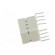 Socket | wire-board | female | DUBOX | 2.54mm | PIN: 8 | THT | 2A | straight фото 3