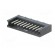 Socket | wire-board | male | AMPMODU MOD II | 2.54mm | PIN: 10 | THT image 2