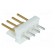 Socket | wire-board | male | MTA-100 | 2.54mm | PIN: 4 | THT | gold-plated фото 4