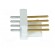 Socket | wire-board | male | MTA-100 | 2.54mm | PIN: 4 | THT | gold-plated paveikslėlis 7