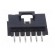 Socket | wire-board | male | SL | 2.54mm | PIN: 6 | SMT | gold-plated image 5