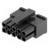 Plug | wire-board | female | MF30 | 3mm | PIN: 10 | w/o contacts image 1