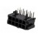 Socket | wire-board | male | 3mm | PIN: 10 | THT | on PCBs,PCB snap | 5A image 2