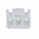 Plug | wire-board | female | 5mm | PIN: 3 | white | Type: w/o contacts image 5