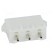 Socket | wire-wire/PCB | male | Universal MATE-N-LOK | 6.35mm | PIN: 3 image 5