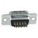 D-Sub HD | PIN: 15 | plug | male | for cable | soldering | black image 5