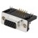 D-Sub HD | PIN: 15 | socket | female | angled 90° | THT | UNC4-40 image 1