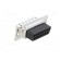 D-Sub | PIN: 15 | plug | male | for cable | crimped | Type: w/o contacts image 4