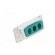 D-Sub | PIN: 3 | socket | male | for panel mounting | straight | 7.5A фото 8