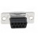 D-Sub | PIN: 9 | plug | female | for cable | crimped | Type: w/o contacts image 5