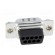 D-Sub | PIN: 9 | plug | male | for cable | crimped | Type: w/o contacts image 5