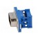 D-Sub | PIN: 9 | plug | male | for ribbon cable | IDC | UNC 4-40 | 1.27mm image 3