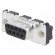 D-Sub | PIN: 9 | socket | female | for panel mounting | angled 90° | 5A фото 1