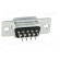 D-Sub | PIN: 9 | socket | female | on PCBs | straight | THT | 3A | 250V image 5