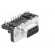 D-Sub | PIN: 9 | socket | female | on PCBs,PCB snap | angled 90° | THT image 8