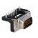 D-Sub | PIN: 9 | socket | male | angled 90° | THT | M3 | Type: PCB snap-in image 8