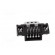 D-Sub | PIN: 9 | socket | male | on PCBs,PCB snap | angled 90° | THT | 5A image 5