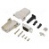 D-Sub HD | PIN: 15 | male | angled 45° | soldering | for cable | UNC4-40 image 1