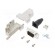 D-Sub HD | PIN: 15 | male | angled 45° | soldering | for cable | UNC 4-40 image 1