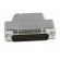 D-Sub HD | PIN: 44 | plug | male | soldering | for cable | black paveikslėlis 9