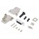 D-Sub | PIN: 15 | female | angled 45° | soldering | for cable | UNC 4-40 image 1