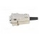 D-Sub | PIN: 15 | male | straight | soldering | for cable | gold flash image 3