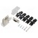 D-Sub | PIN: 15 | plug | female | angled 90° | soldering | for cable image 1
