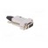 D-Sub | PIN: 15 | plug | female | straight | soldering | for cable | black paveikslėlis 8