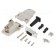 D-Sub | PIN: 9 | female | angled 45° | soldering | for cable | gold flash image 1