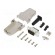 D-Sub | PIN: 9 | male | straight | screw terminal | for cable | UNC4-40 image 1