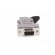 D-Sub | PIN: 9 | plug | female | angled 45° | soldering | for cable | black image 9