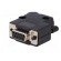 D-Sub | PIN: 9 | plug | female | soldering | for cable | black image 2