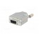 D-Sub | PIN: 9 | plug | female | straight | soldering | for cable image 2