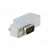D-Sub | PIN: 9 | plug | male | angled 90° | soldered | for cable | black paveikslėlis 8