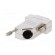 D-Sub | PIN: 9 | plug | male | angled 45° | soldering | for cable | black image 6