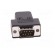 D-Sub | PIN: 9 | plug | male | soldering | for cable | black paveikslėlis 9