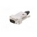 D-Sub | PIN: 9 | plug | male | straight | soldering | for cable | black image 2