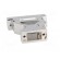 Enclosure: for D-Sub adapters | shielded | Locking: screws | silver image 5