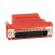 Transition: adapter | RJ45 socket,D-Sub 25pin male | red image 9