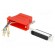 Transition: adapter | RJ45 socket,D-Sub 25pin male | red фото 1