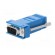 Transition: adapter | D-Sub 9pin male,RJ45 socket | blue image 2