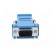 Transition: adapter | RJ45 socket,D-Sub 9pin male | blue paveikslėlis 9