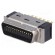 Connector: MDR | PIN: 26 | shielded | for cable | Mat: polyester | plug image 1