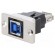 Adapter | USB A socket,USB B socket | SLIM | USB 3.0 | gold-plated image 1
